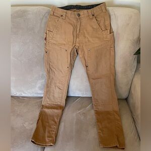 Dovetail Workwear Maven. Size 8 women’s. Color: Saddle brown canvas.